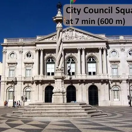 Апартаменты Downtown Lisbon's New Pearl: Luxury, Comfort & Location In Historic E... *