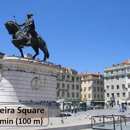 Downtown Lisbon's New Pearl: Luxury, Comfort & Location In Historic E... Апартаменты
